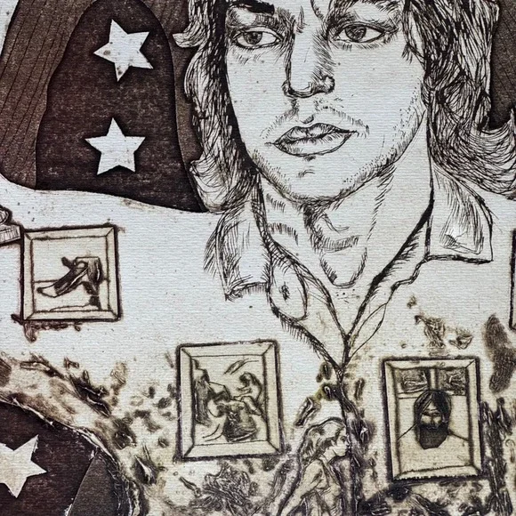 Cuban Artist Eduardo Guerra VTG Un Viaje Original Signed Numbered Art Wall Decor - Picture 14 of 14